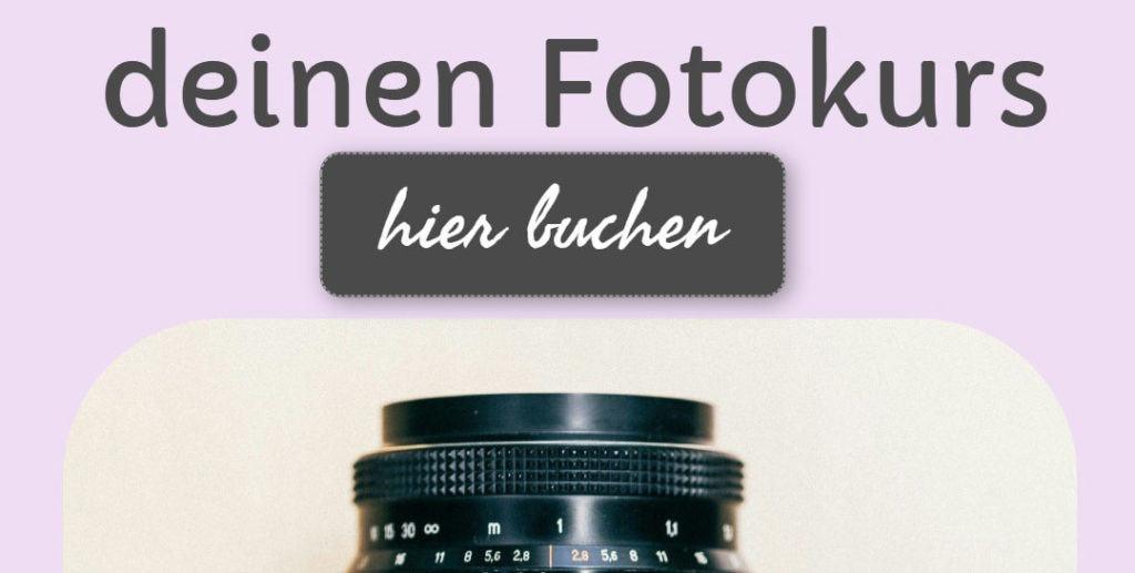 Deinen Fotografiekurs bei uns im trendsetter Fotostudio oder auf unserer Website online buchen