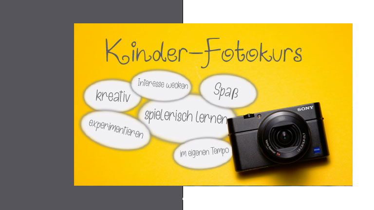 Kinder-Fotokurs in den Winterferien 2025, spielerisch lernen, kreativ, Interesse wecken, experimentieren, Spaß und im eigenen Tempo lernen